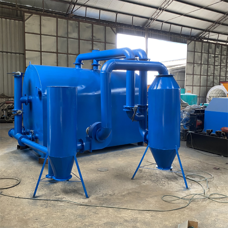 臥式炭化爐是不是可以真的實(shí)現(xiàn)無(wú)煙炭化？原理是什么？